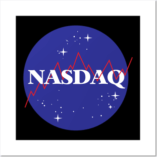 Nasdaq to the stars Posters and Art